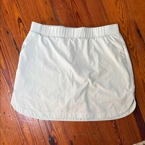 Calia Light Mint Active Skirt with breathable biking shorts Medium Athleisure